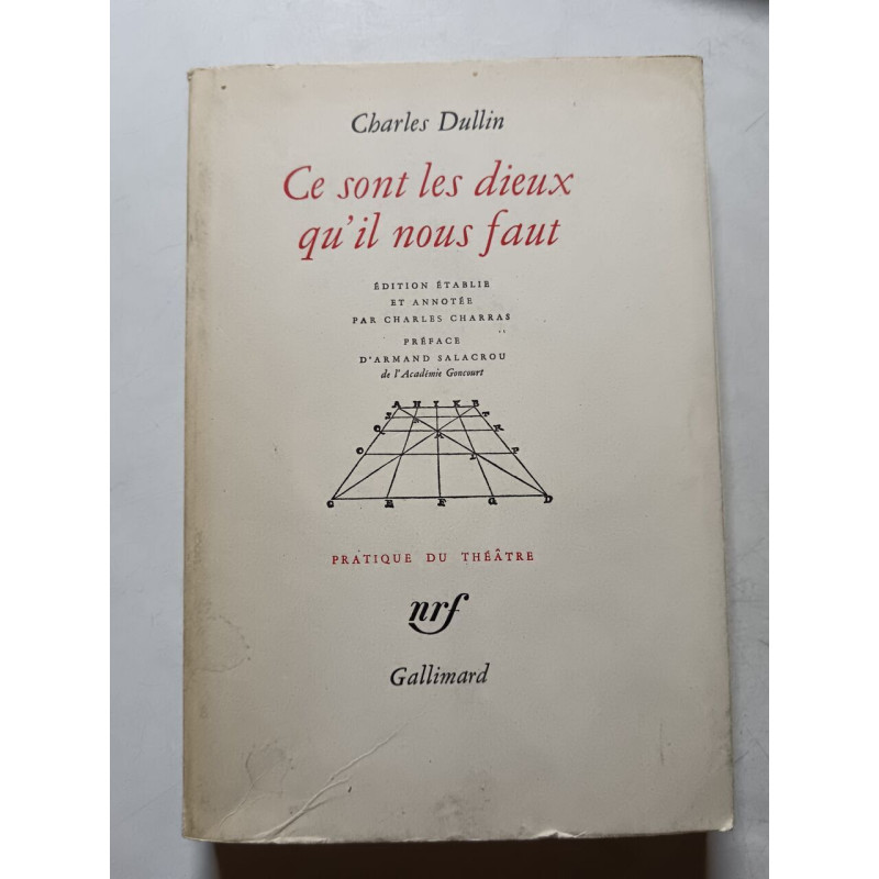 Ce sont les dieux qu'il nous faut