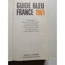Guide bleu France 1981