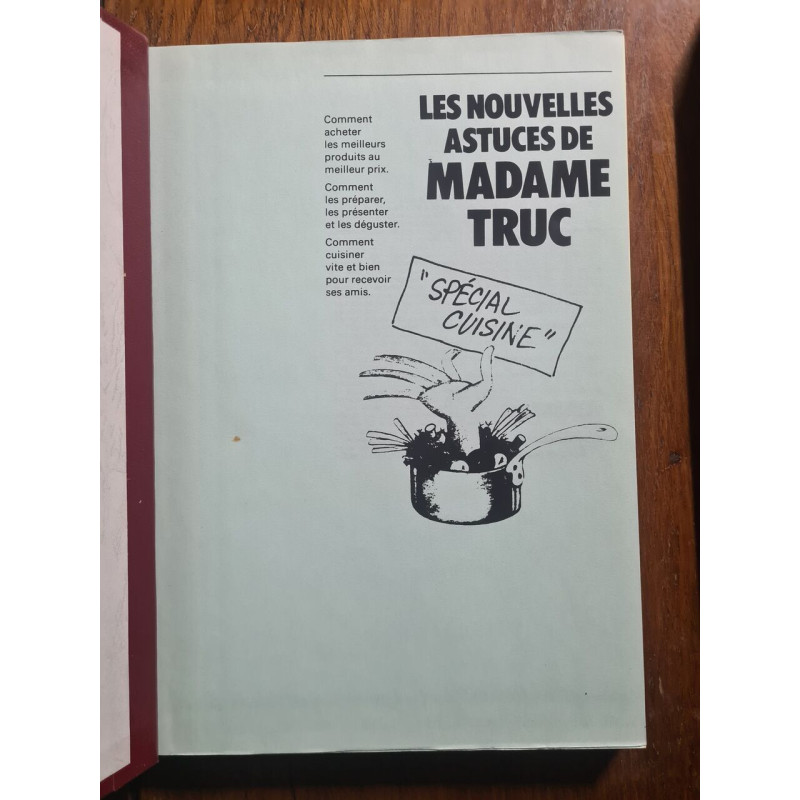Les nouvelles astuces de Madame Truc