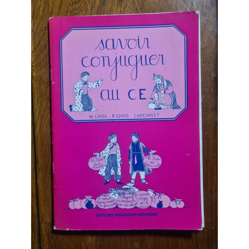 Savoir conjuguer au CE