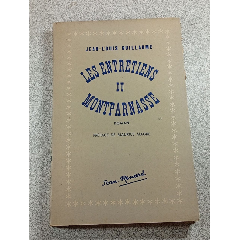 Les entretiens du Montparnasse