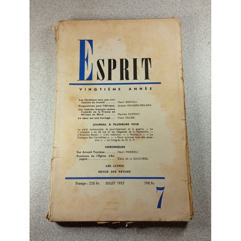 Esprit vingtième année - 7