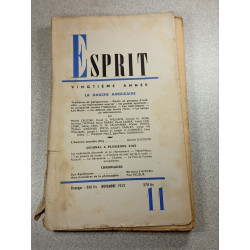 Esprit vingtième année - 11