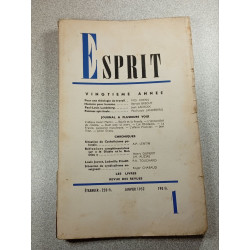 Esprit vingtième année - 1