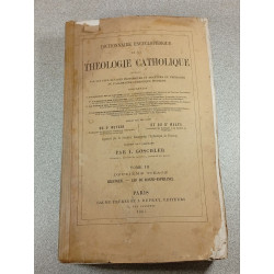 Dictionnaire encyclopédique de la théologie catholique III