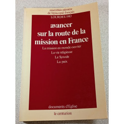 Avancer sur la route de la mission en France Lourdes 1983