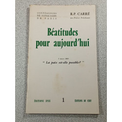 Béatitudes pour aujourd'hui 3 mars 1963 - 1