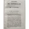 Histoire du Consulat et de l'Empire