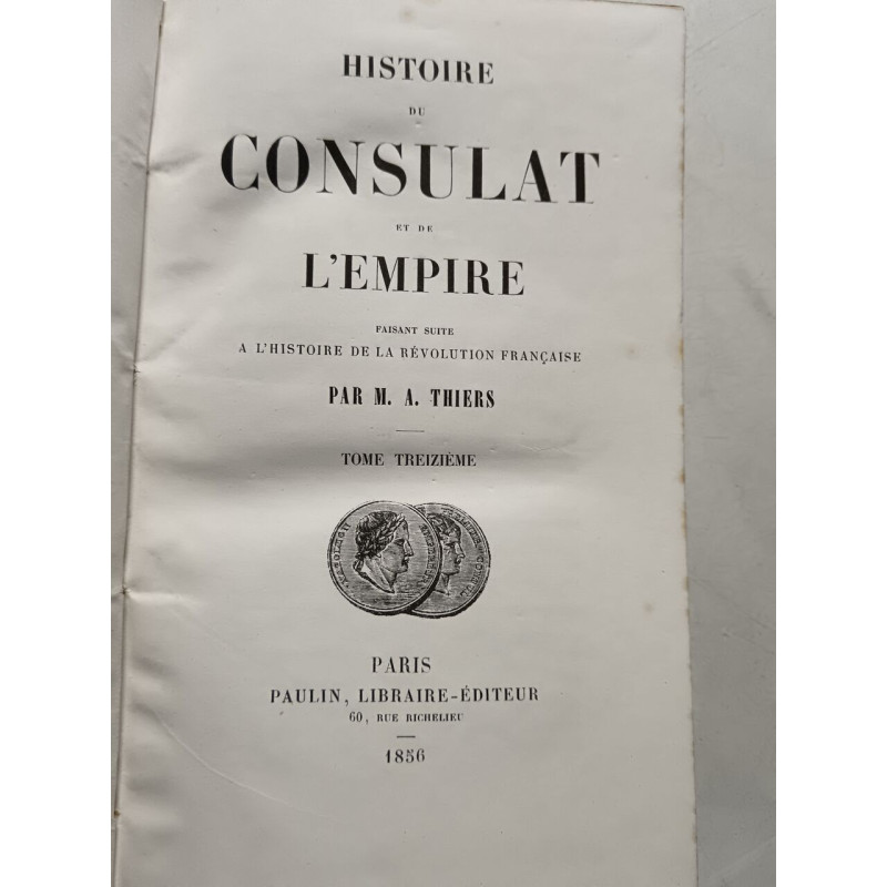 Histoire du Consulat et de l'Empire