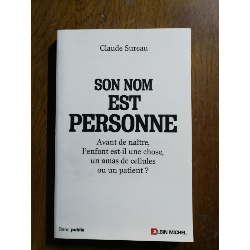 Son nom est personne