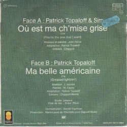 Où Est Ma Ch'mise Grise ? / Ma Belle Américaine