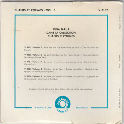Chants Et Rythmes Vol. 6 Un Beau Matin A La Fraîche