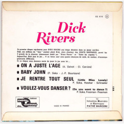 On A Juste L'age • Baby John • Je Rentre Tout Seul • Voulez-vous...