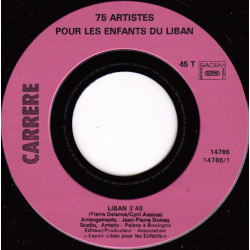 75 Artistes Pour Les Enfants Du Liban