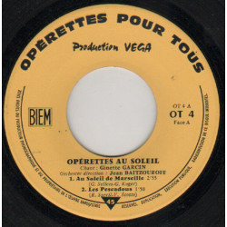 Opérettes Au Soleil