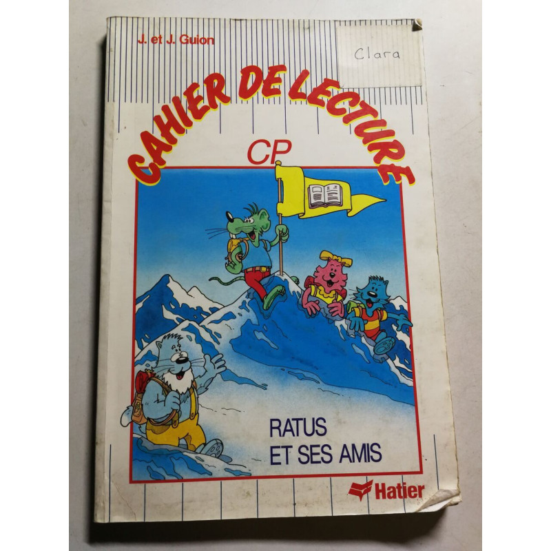 Cahier de lecture CP