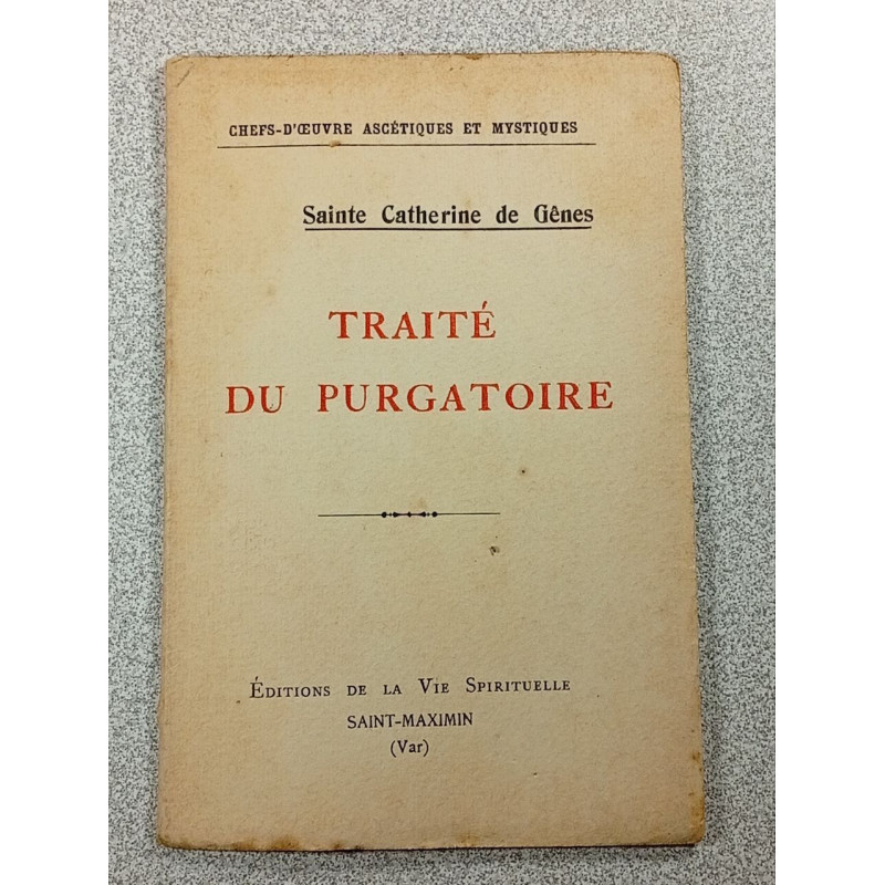 Traité du Purgatoire