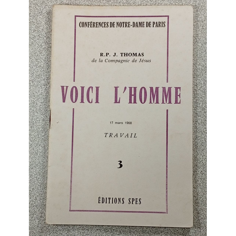 Voici l'homme 17 mars 1968