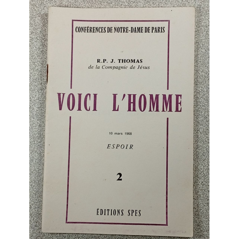 Voici l'homme 10 mars 1968 2