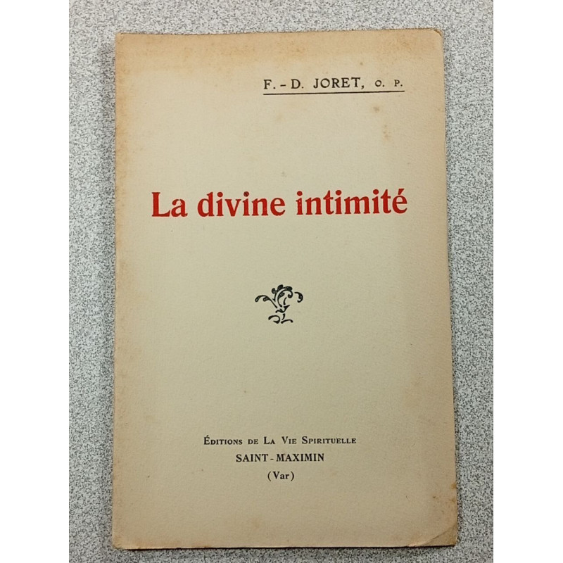 La divine intimité