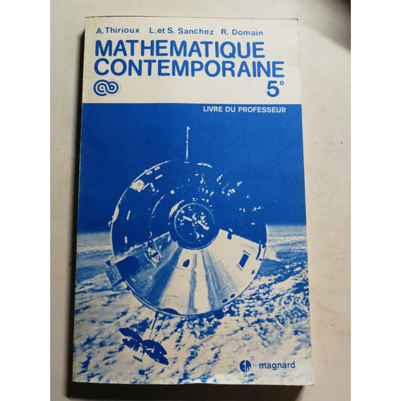 Mathématique contemporaine