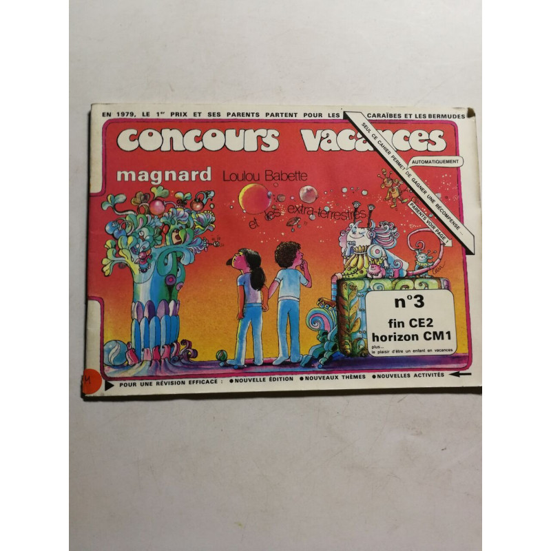 Concours vacances nº 3