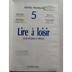 Lire à loisir