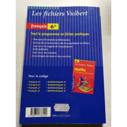 Francais 6eme. Tout Le Programme En Fiches Pratiques