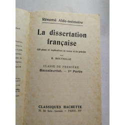 La Dissertation Française
