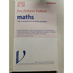 Maths 4eme. Tout Le Programme En Fiches Pratiques