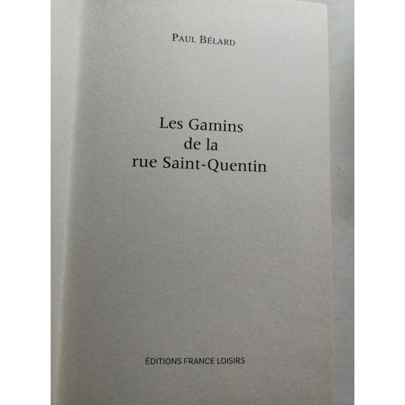 Les Gamins de la rue Saint-Quentin