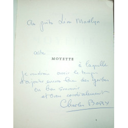 Moyette (avec signature)