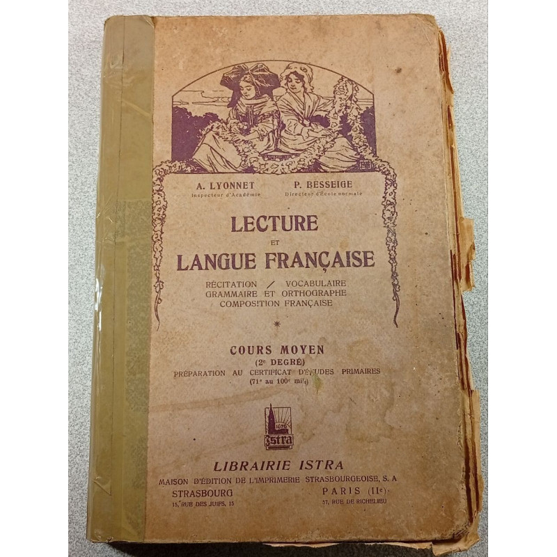 Lecture et langue française - Cours Moyen