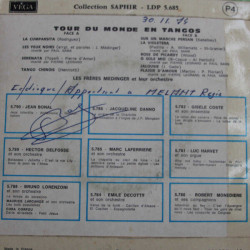 Le Tour Du Monde En Tangos