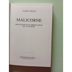 Malicorne. Réflexions d'un observateur de la nature