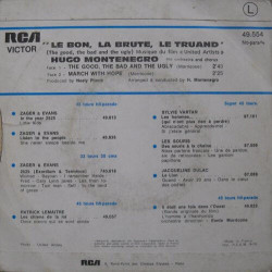 The Good The Bad And The Ugly - Music Du Film United Artist: Le...