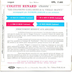 Chansons Gaillardes De La Vieille France