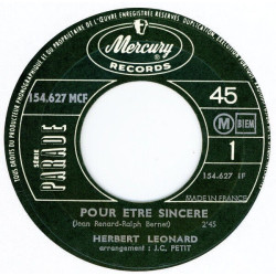 Pour Être Sincère