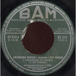 Jacques Douai Chante Léo Ferré I