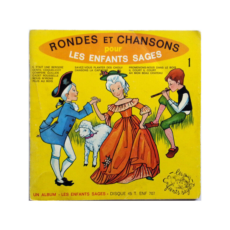 Rondes Et Chansons Pour Les Enfants Sages 1