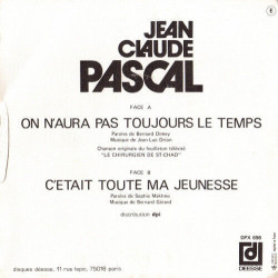 On N'aura Pas Toujours Le Temps (Chanson Originale Du Feuilleton T.V.)