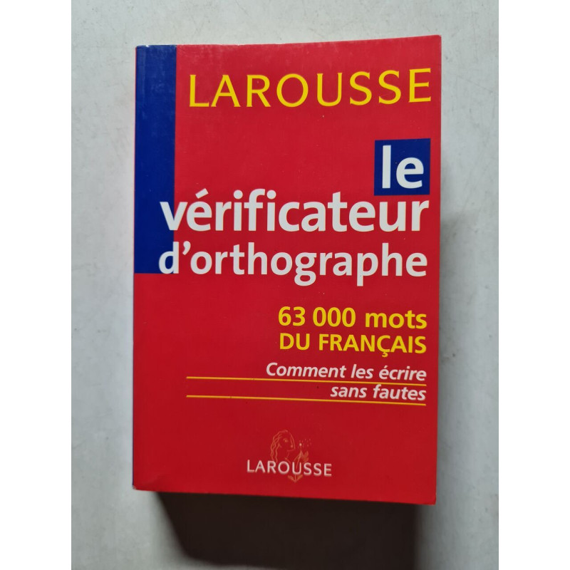 Le vérificateur d'orthographe