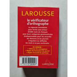 Le vérificateur d'orthographe