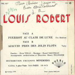 Pierrot Au Clair De Lune / Ajaccio Près Des Jolis Flots