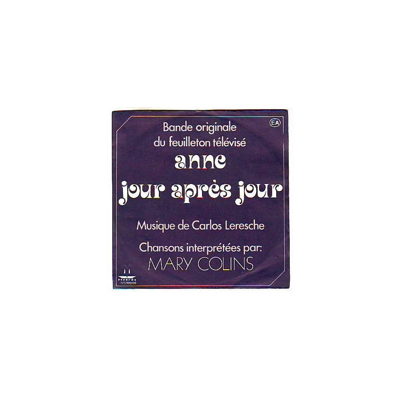 Anne Jour Après Jour (Bande Originale Du Feuilleton Télévisé)