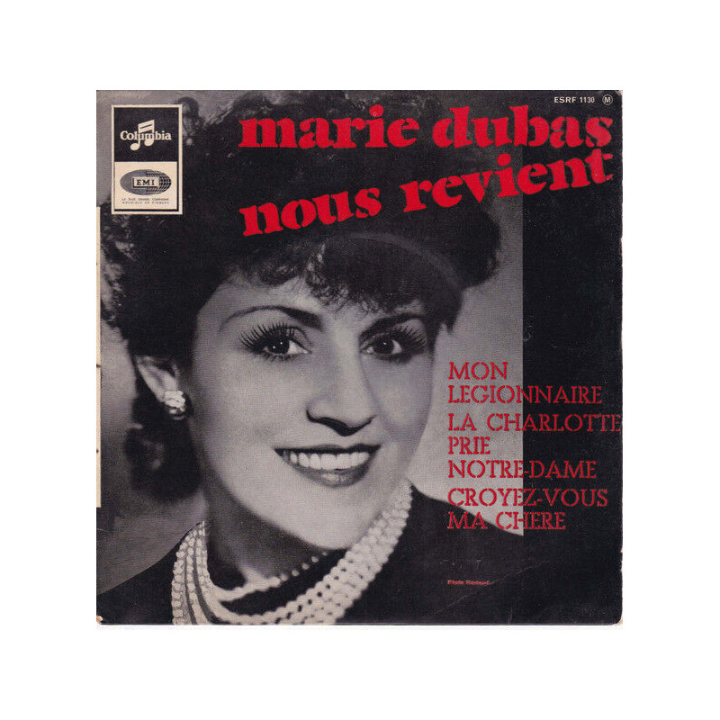 Marie Dubas Nous Revient