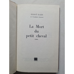 La Mort du petit cheval