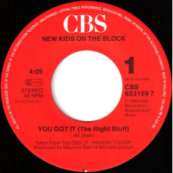 You Got It (The Right Stuff)