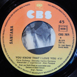 You Know That I Love You