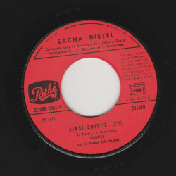 Ainsi Soit-il / Je Prends Le Temps De Vivre